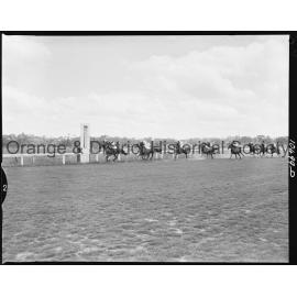 Orange race finishes