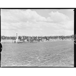 Orange race finishes