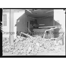 Truck accident at Five Ways intersection