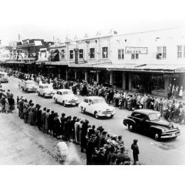 Cherry Blossom Festival in Summer Street 1953