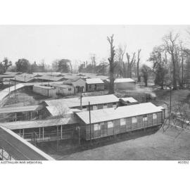 No 1 General Hospital, Harefield, England, where Moylan was hospitalized in August 1915