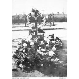 The grave of George Holden, Port Said War Memorial Cemetery, Egypt