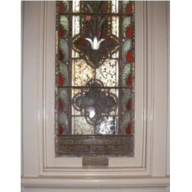 Gerald Griffith memorial window, Methodist Church, March
