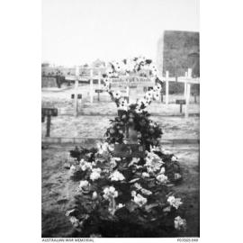 Arthur Bult's grave, Port Said War Memorial Cemetery