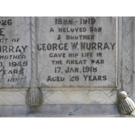 George Wren Murray commemorative plaque