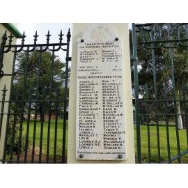Cudal and District War Memorial Gates