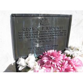 George Patrick Rauchle's headstone