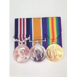 Cecil John Jacobs' WWI medals