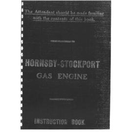Hornsby-Stockport Gas Engine Instruction Book