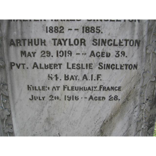 Albert Leslie Singleton