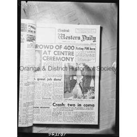 Copy front page CWD, 11 June 1965