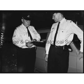 Police officers at work