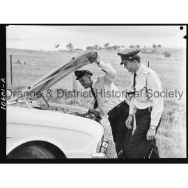 Police officers at work