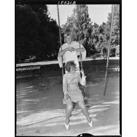 Children playing in Cook Park