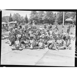 Swimming school graduation