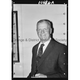 President of Orange Jockey Club Mr E R Jefferies