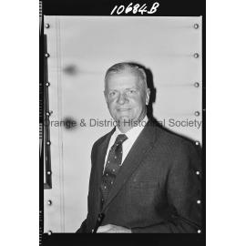 President of Orange Jockey Club Mr E R Jefferies