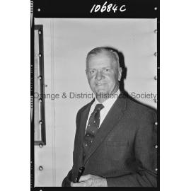 President of Orange Jockey Club Mr E R Jefferies