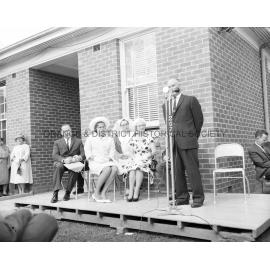 Official opening of the Nurses' Training School