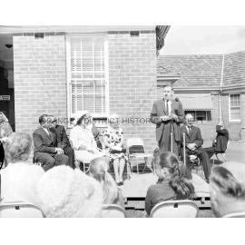 Official opening of the Nurses' Training School