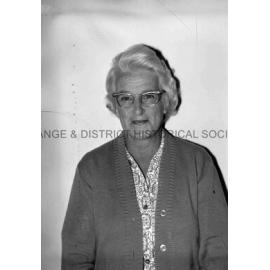 Passport photo Mrs W A Showell