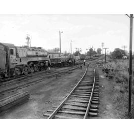 Train derailment at East Fork