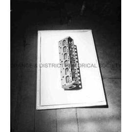Cylinder head for J Lovick advertisement