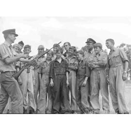 ATC cadets bivouac