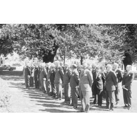 Legacy delegates at Cenotaph