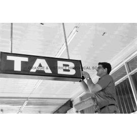 New TAB sign