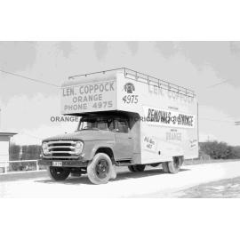 Len Coppock removalist van