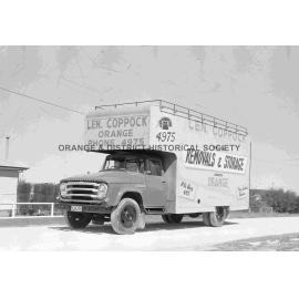 Len Coppock removalist van