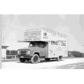 Len Coppock removalist van