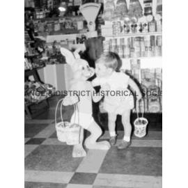 Easter Bunny at Western Stores