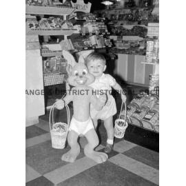 Easter Bunny at Western Stores