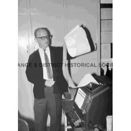 Telegram delay at post office