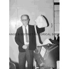 Telegram delay at post office