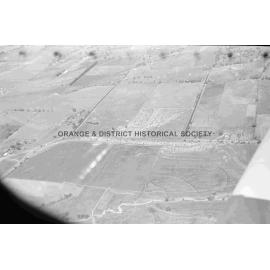 Aerial view of Mount Panorama races