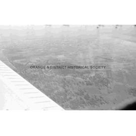 Aerial view of Mount Panorama races