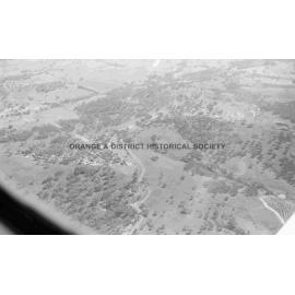 Aerial view of Mount Panorama races