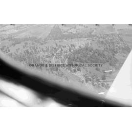 Aerial view of Mount Panorama races