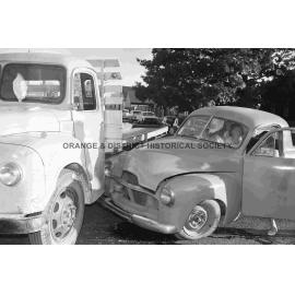 Two-car accident