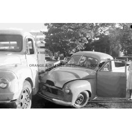 Two-car accident