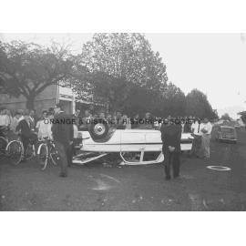 Two-car accident