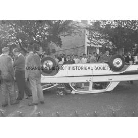 Two-car accident