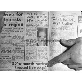 Copy Orange CMF officer newspaper article