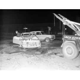 Two-car accident