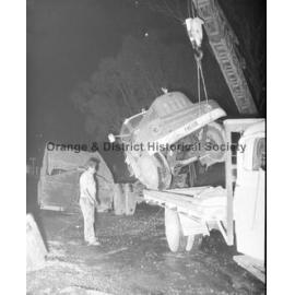 Semi-trailer accident