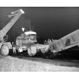 Semi-trailer accident