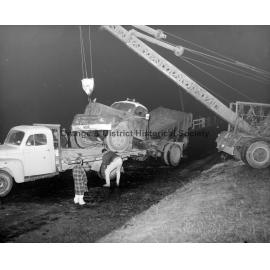 Semi-trailer accident